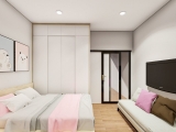 Tham khảo thi công nội thất nhà phố Q12 nhà chị Trang 