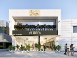 Xây dựng  Ngô Thiên Phúc thi công xây dựng showroom Tóc Biroen 