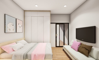 Tham khảo thi công nội thất nhà phố Q12 nhà chị Trang 