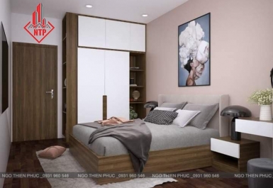 Thiết kế phòng ngủ theo phong cách hiện đại 