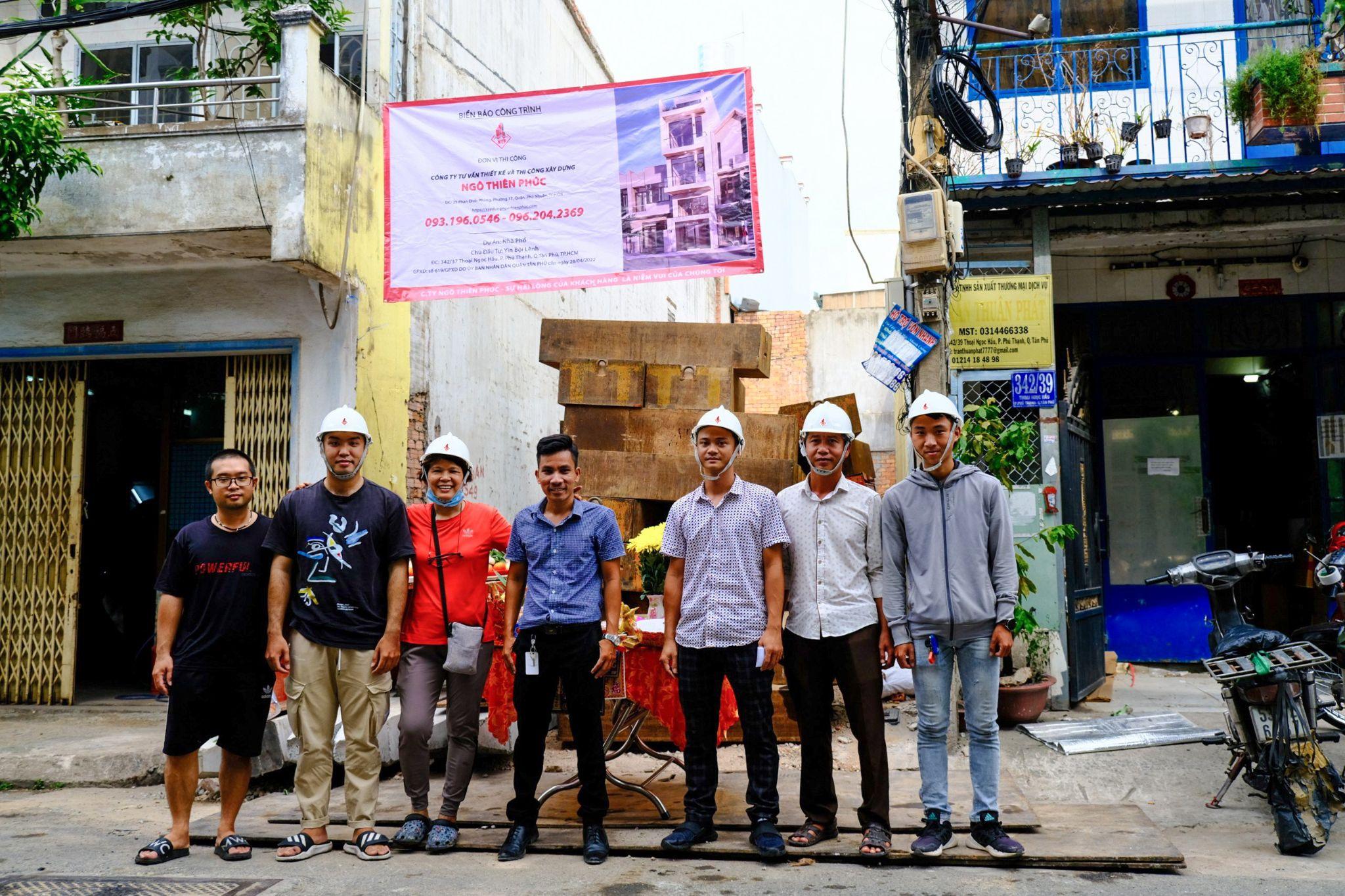 Đội ngủ thi công dự án